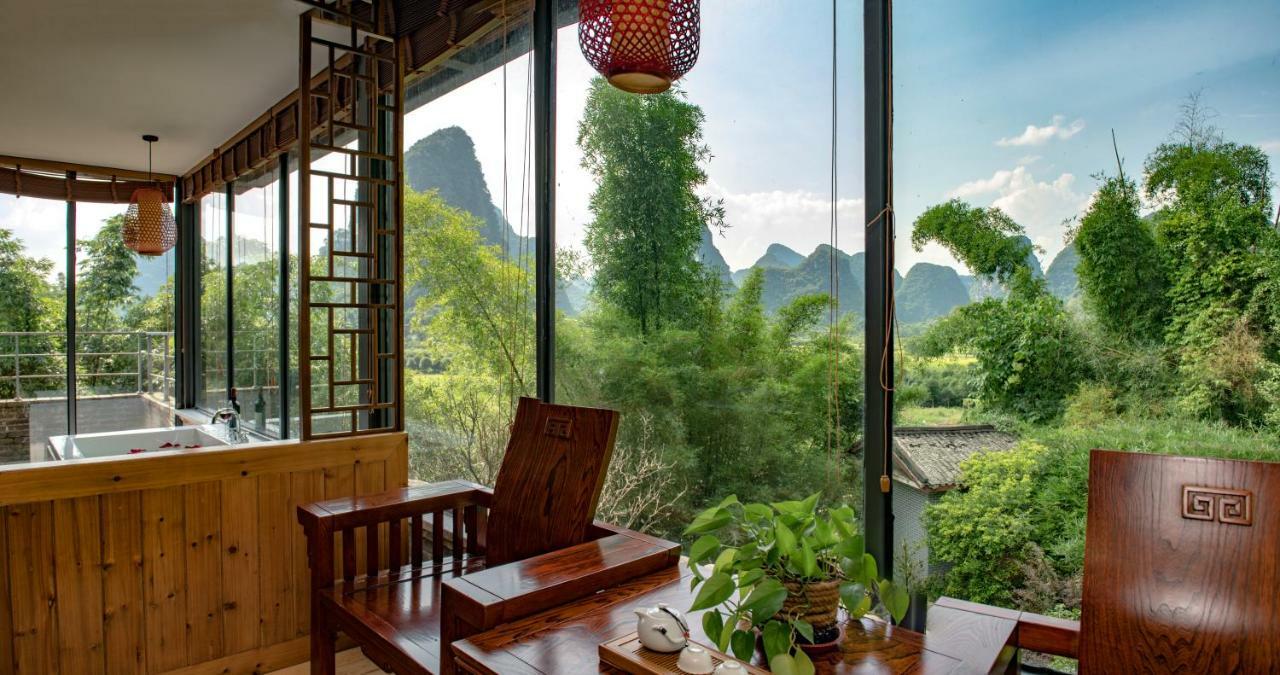 Yangshuo Moonlit Sky Resort Exterior foto